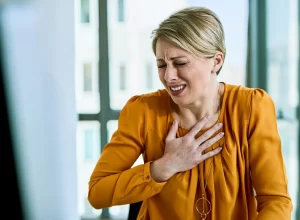 infarkt u žen
